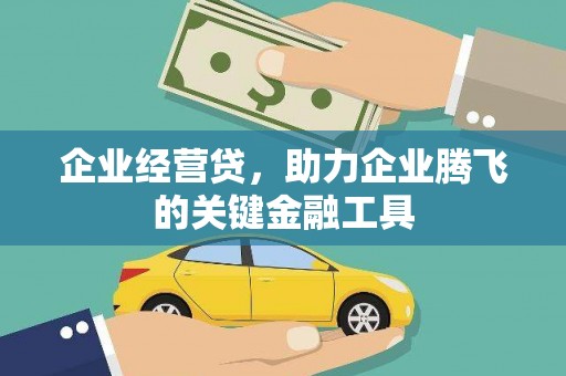 乡宁企业经营贷，助力企业腾飞的关键金融工具