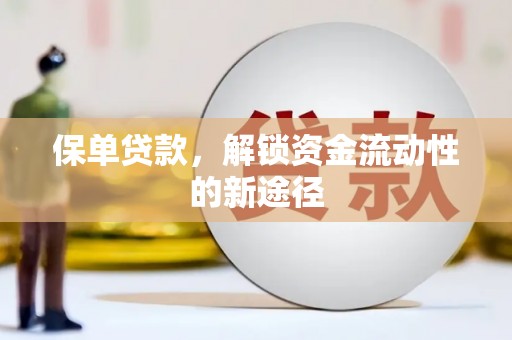 乡宁保单贷款，解锁资金流动性的新途径
