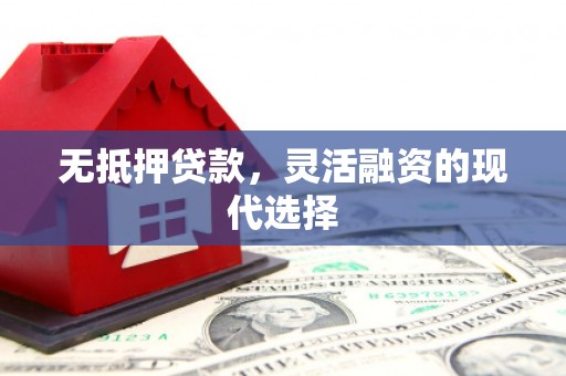 乡宁无抵押贷款，灵活融资的现代选择
