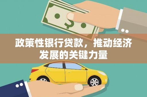 乡宁政策性银行贷款，推动经济发展的关键力量