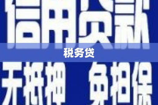 乡宁税务贷