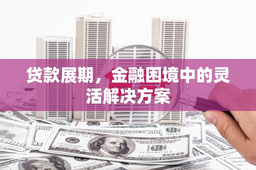 乡宁贷款展期，金融困境中的灵活解决方案