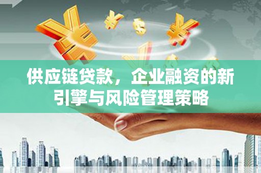 乡宁供应链贷款，企业融资的新引擎与风险管理策略