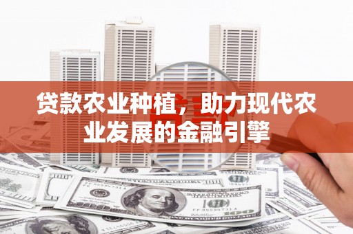 乡宁贷款农业种植，助力现代农业发展的金融引擎