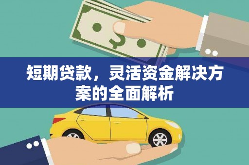 乡宁短期贷款，灵活资金解决方案的全面解析