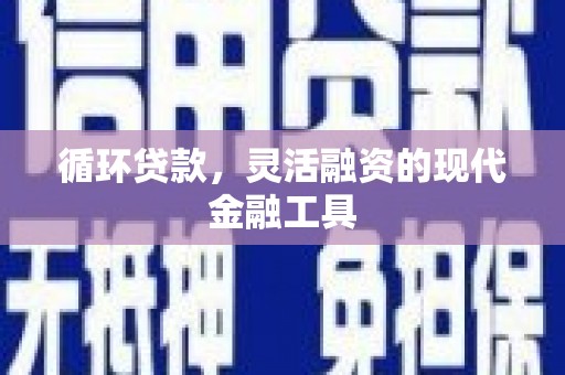 乡宁循环贷款，灵活融资的现代金融工具