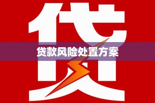 乡宁贷款风险处置方案